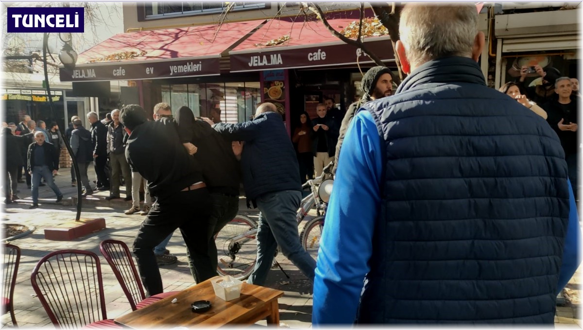 Tunceli'de sınır ötesi operasyonları protesto eden DEM Partililere müdahale: 6 gözaltı