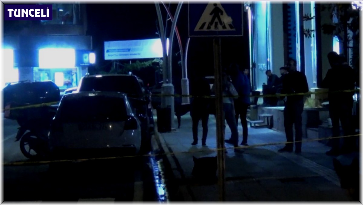 Tunceli'de şüpheli çanta paniği