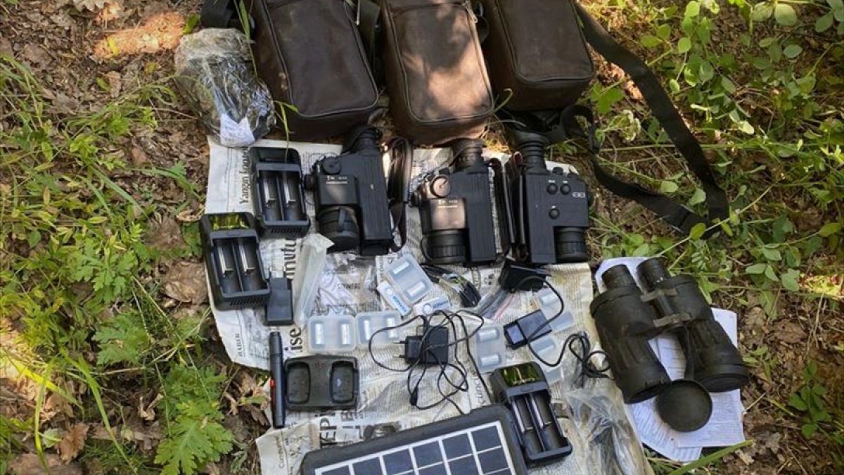 Tunceli'de teröristlerce kullanılan sığınak imha edildi