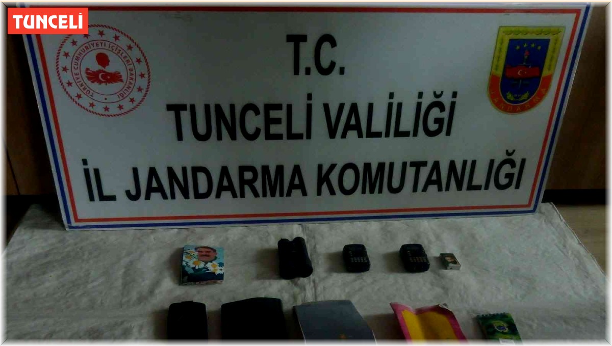 Tunceli'de teröristlere ait 13 sığınak imha edildi