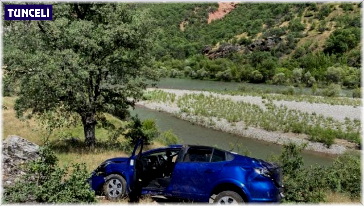 Tunceli'de trafik kazası: 4 yaralı