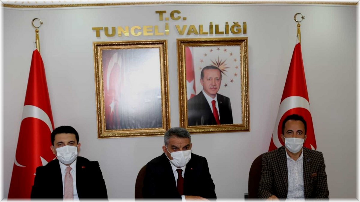 Tunceli'de üniversite güvenlik ve koordinasyon toplantısı gerçekleştirildi