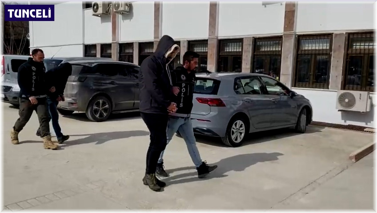 Tunceli'de uyuşturucu operasyonu: 2 gözaltı