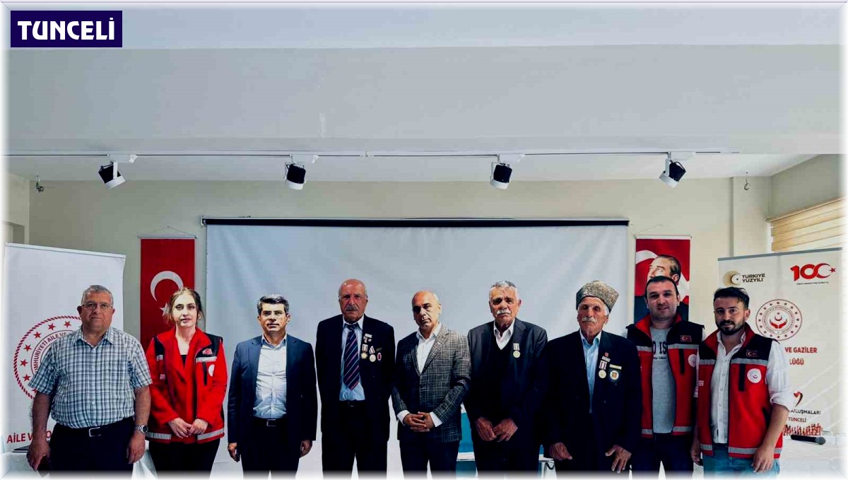Tunceli'de 'vatan ve kahramanlık buluşmaları' etkinlikleri devam ediyor