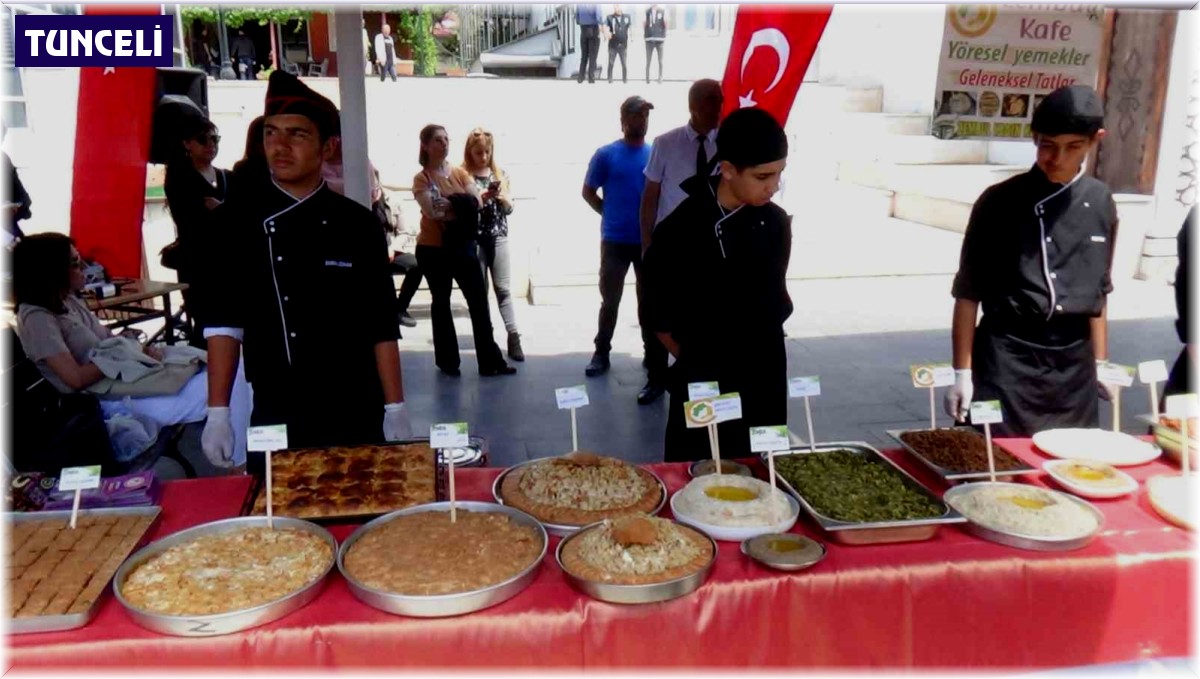 Tunceli'de yöresel yemek tanıtım etkinliği düzenlendi