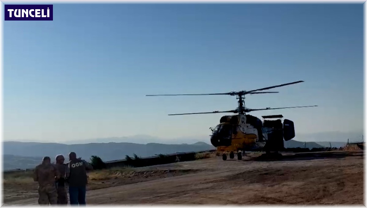 Tunceli'deki yangın kontrol altına alındı: Soğutma çalışmaları sürüyor