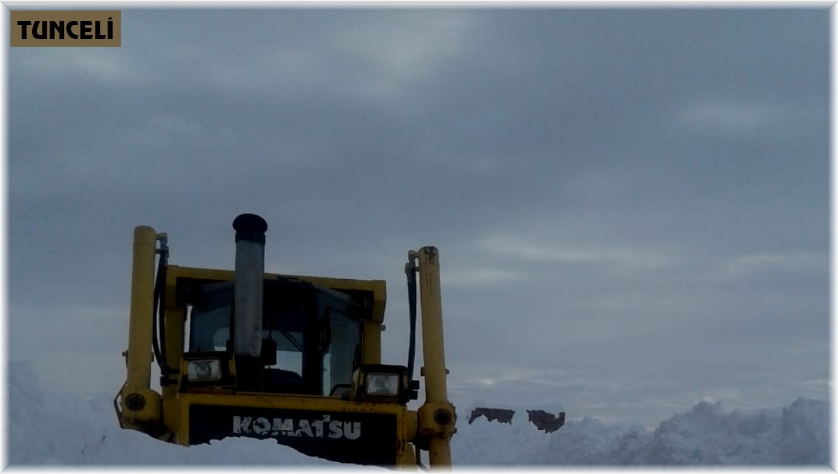 Tunceli-Erzincan karayolu araç trafiğine açıldı
