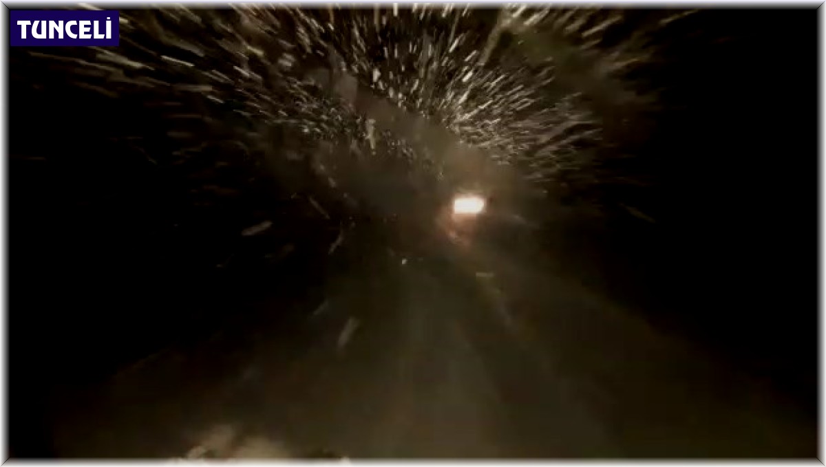 Tunceli-Erzincan karayolu tır hariç araç trafiğine açıldı