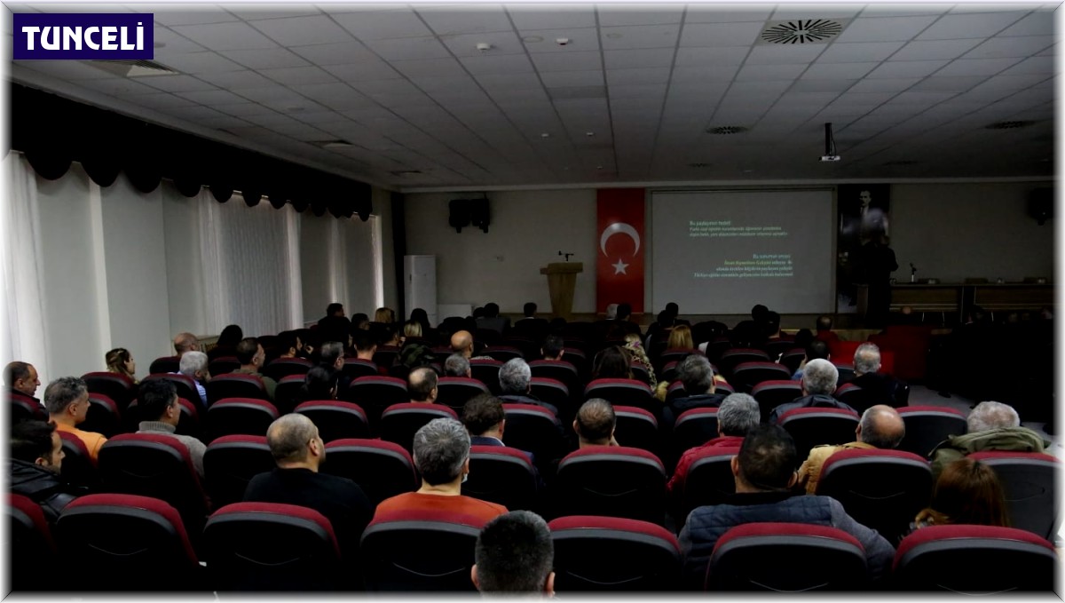 Tunceli, mesleki eğitim faaliyetlerinde bölgede birinci oldu