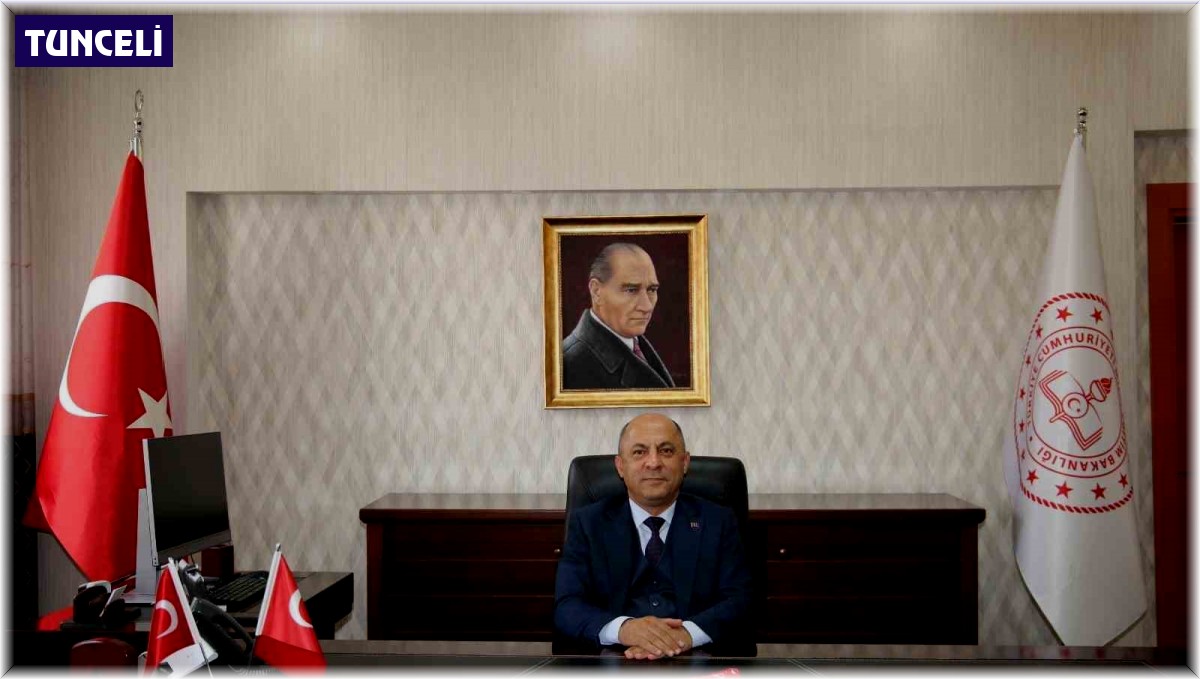 Tunceli Milli Eğitim Müdürü Ateş görevine başladı