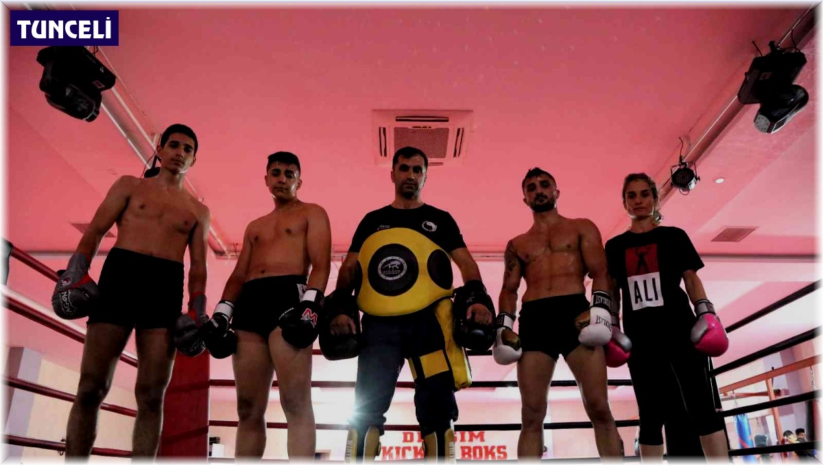 Tunceli'nin demir yumruklarından Türkiye ve Avrupa'daki madalyalara ambargo