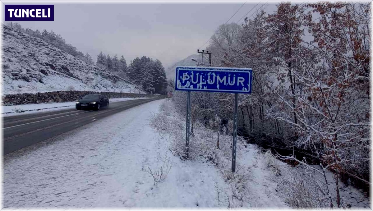 Tunceli'nin ilçeleri beyaza büründü
