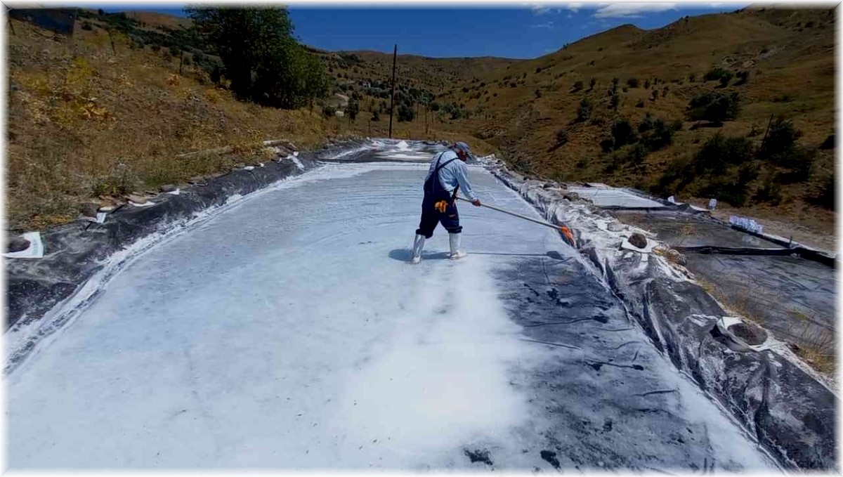 Tunceli'nin kaynak tuzları Türkiye ve dünyada rağbet görüyor