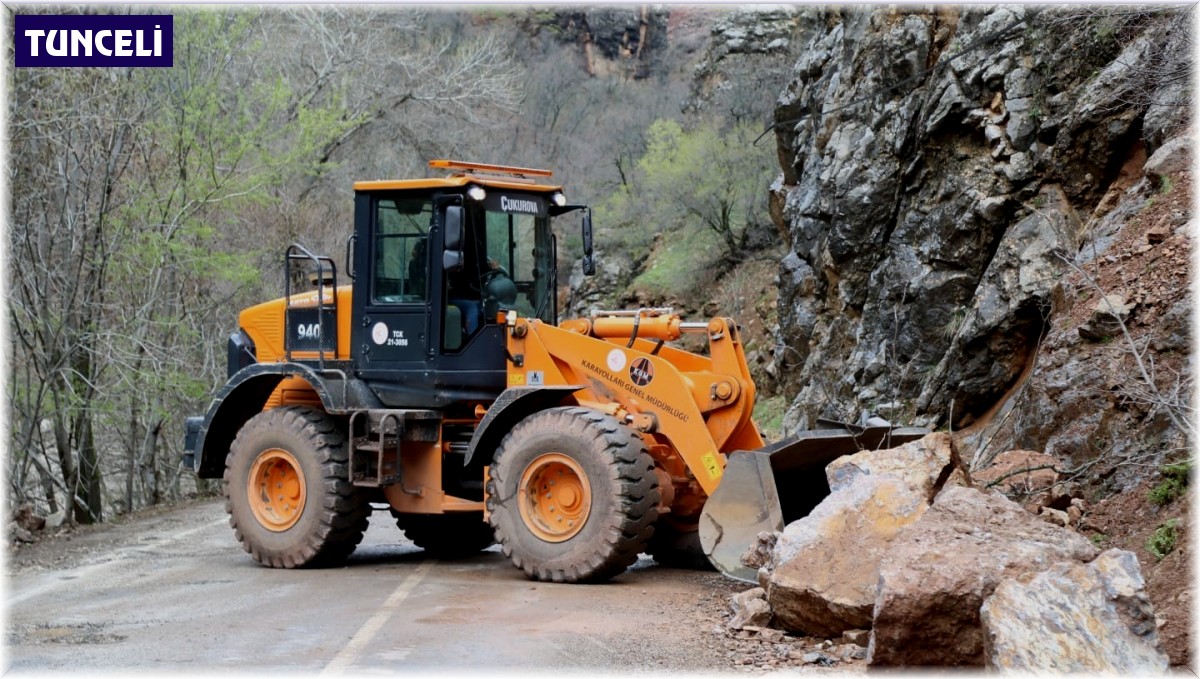 Tunceli-Ovacık yolu ulaşıma açıldı