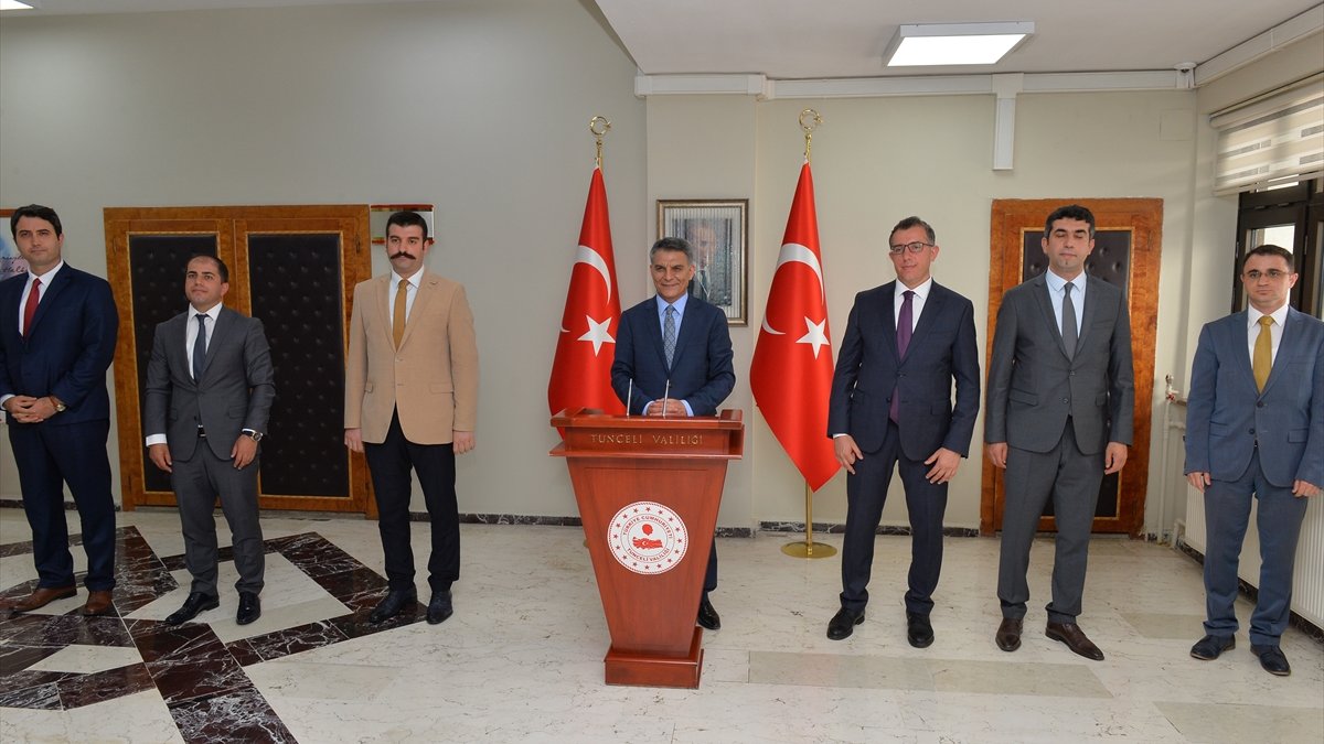 Tunceli Valisi Mehmet Ali Özkan görevine başladı