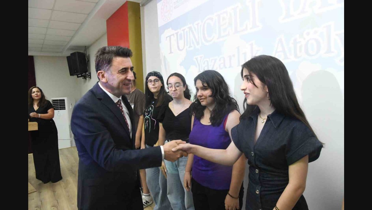 'Tunceli Yazıyor' Projesi kapanış programı düzenlendi