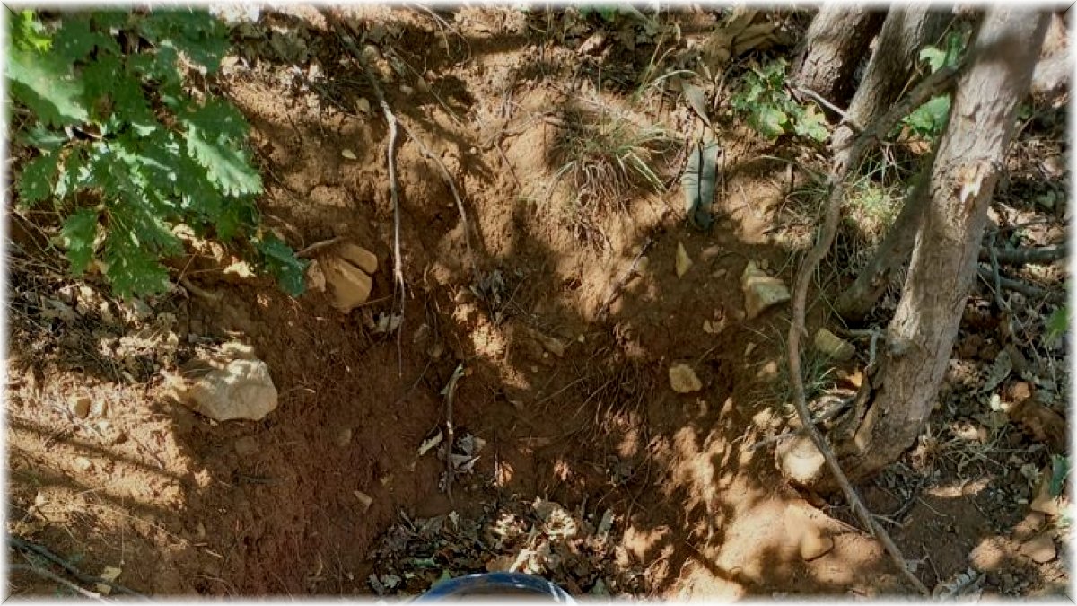 Tunceli’de teröristlerin inlerine girildi