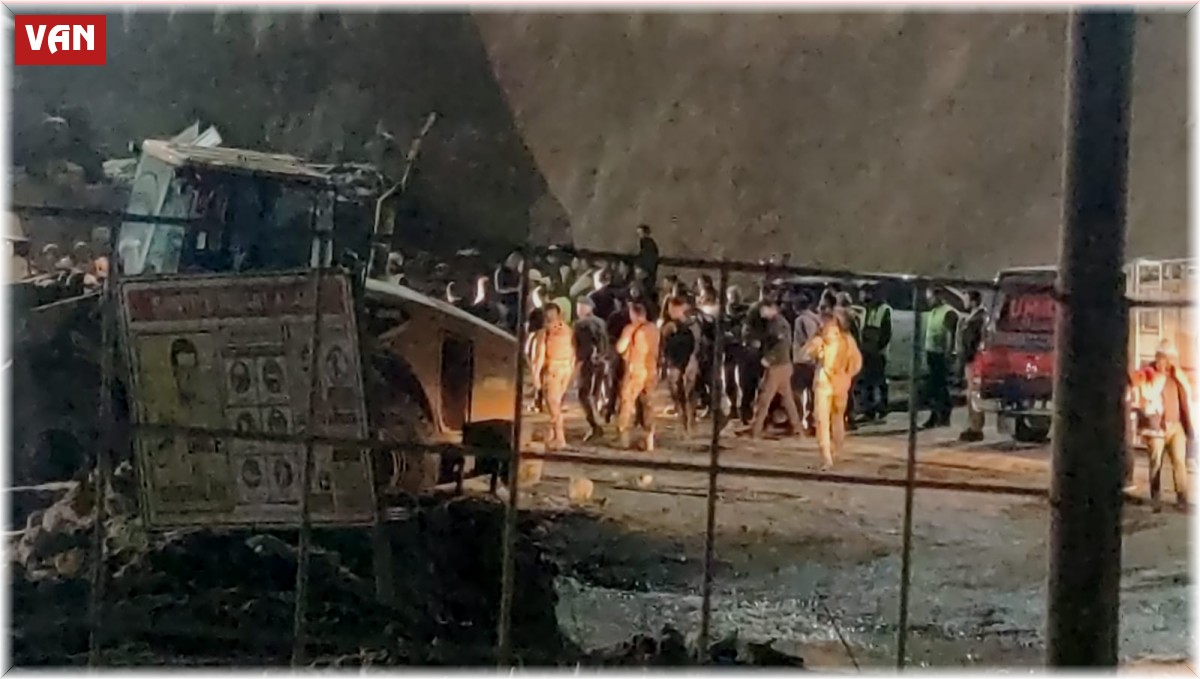 Tünel inşaatında göçük altında kalan 2 kişinin cansız bedeni bulundu