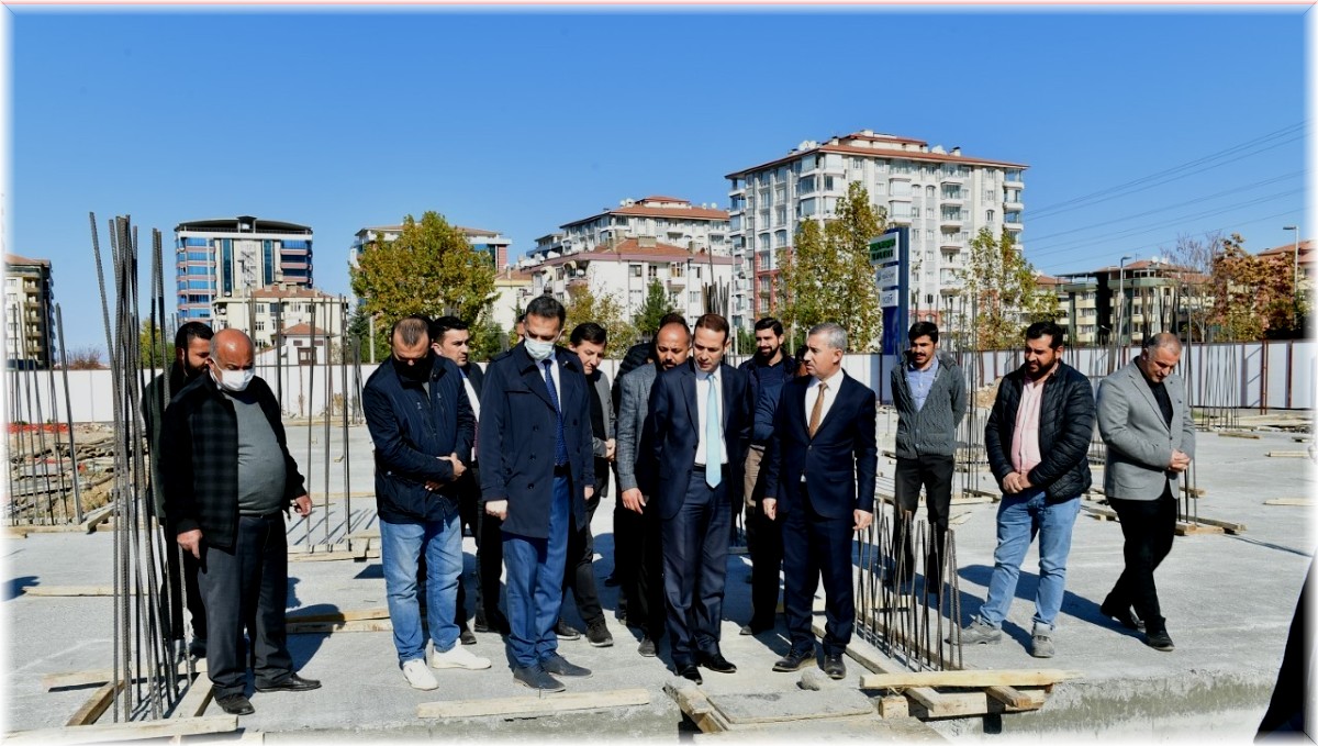 Turgut Özal Mahallesi kentsel dönüşüm proje alanında çalışmalar yoğunlaştı