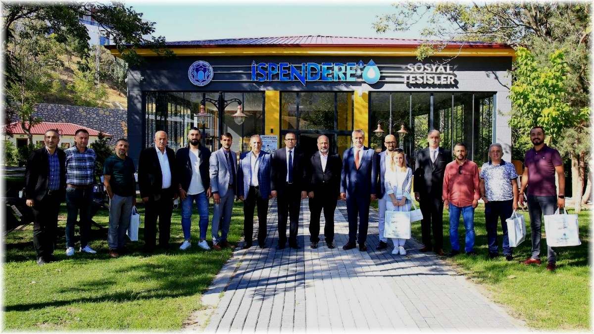 Turizmcilere İspendere Şifalı içmeleri tanıtıldı