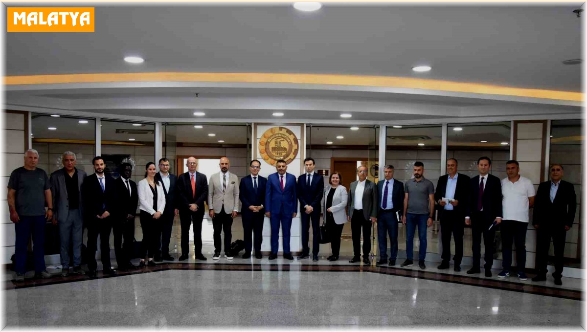 Türk-Fransız Ticaret Derneği heyeti Malatya TSO heyeti ile bir araya geldi