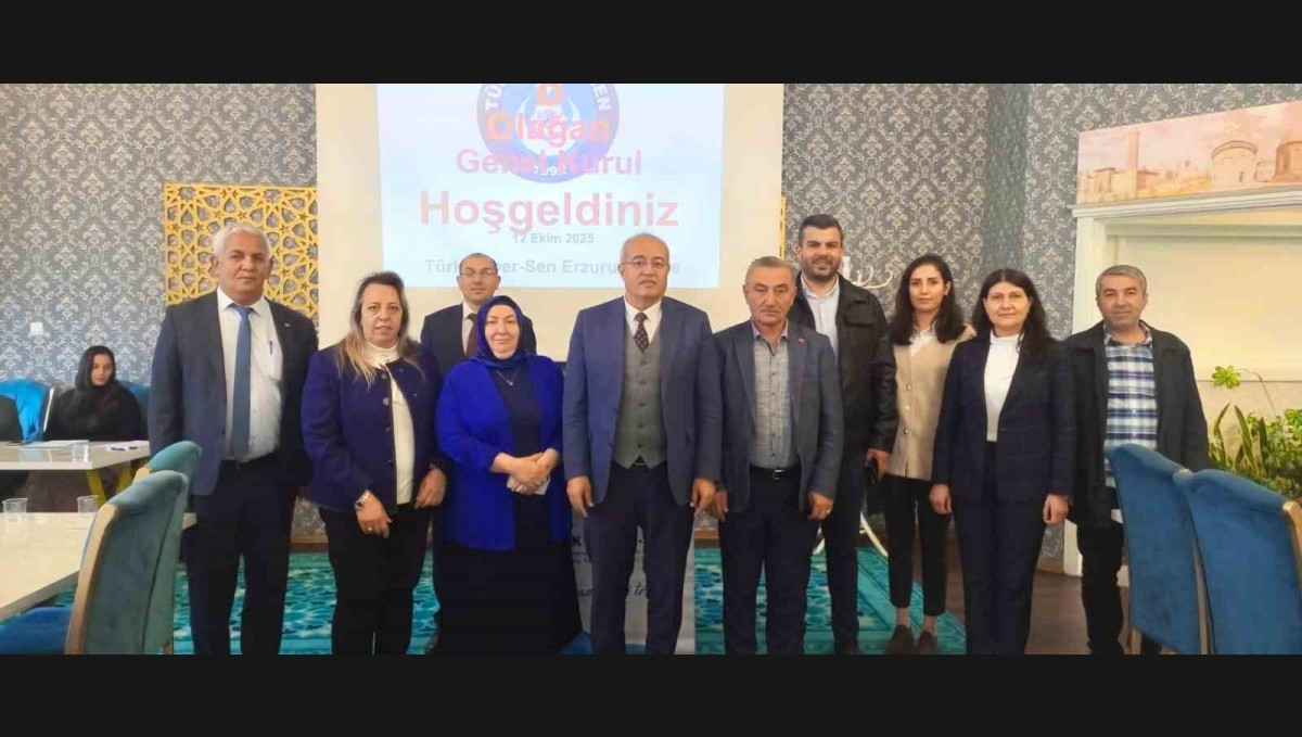 Türk Haber-Sen Erzurum Şubesi'nde ilk kadın başkan dönemi