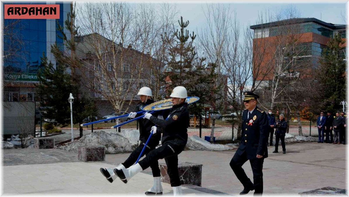 Türk Polis Teşkilatının kuruluşunun 177. yılı Ardahan'da kutlandı