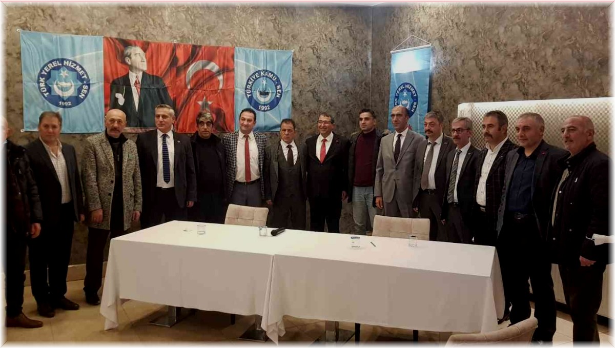 Türk Yerel Hizmet-Sen Erzurum Şubesi'nden gövde gösterisi