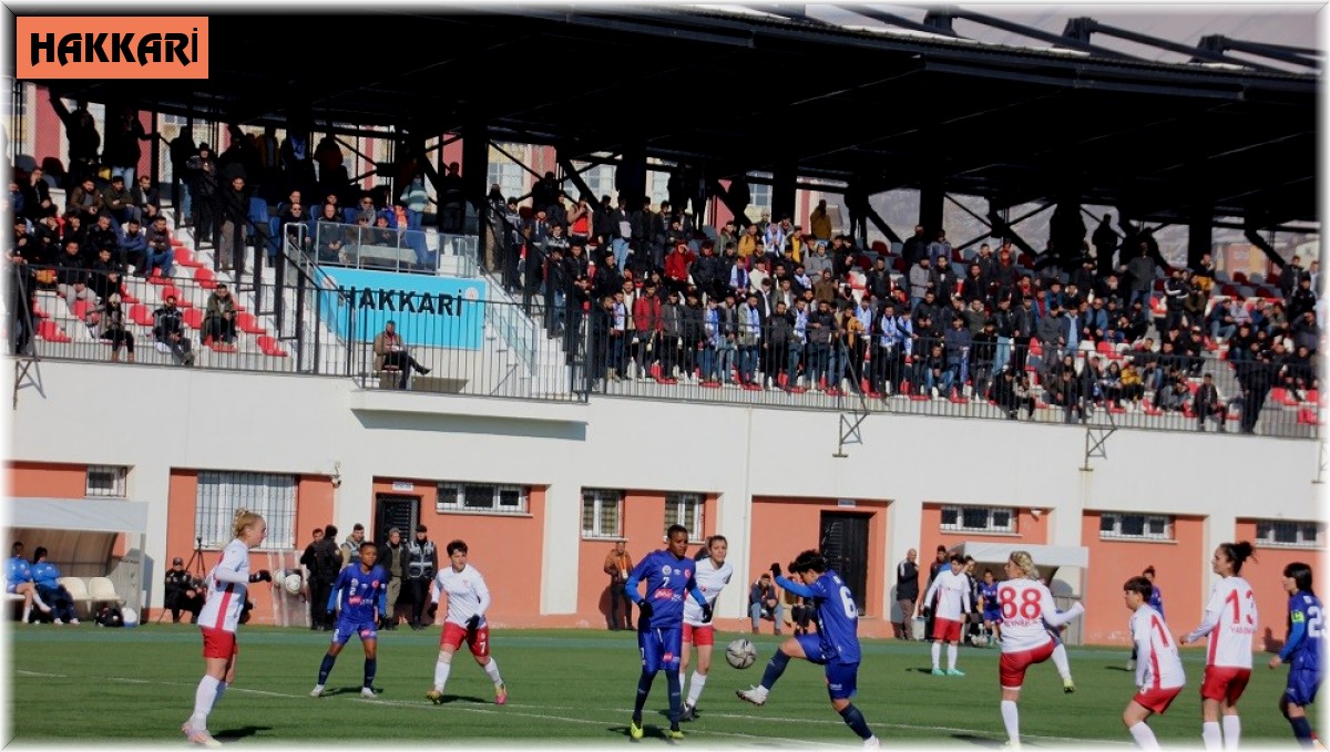 Turkcell Kadın Futbol Süper Ligi: Hakkari Gücü: 4 - Sivasspor: 0