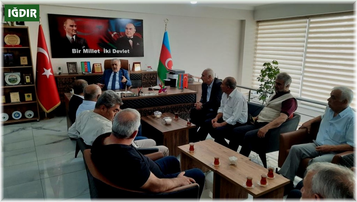 Türkiye Azerbaycan Dostluk Grubu Başkanı, İstanbul Milletvekili Şamil Ayrım'dan Iğdır Azerbaycan Evi'ne ziyaret