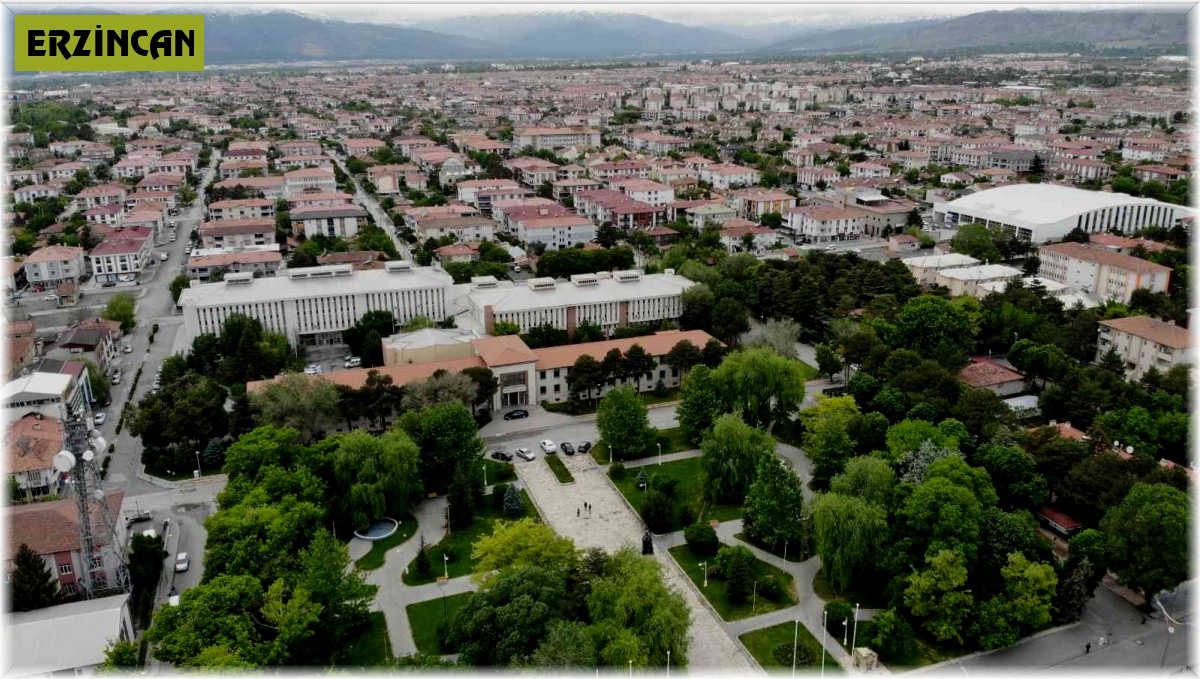 Türkiye'de nüfus yoğunluğu en az olan üçüncü il Erzincan