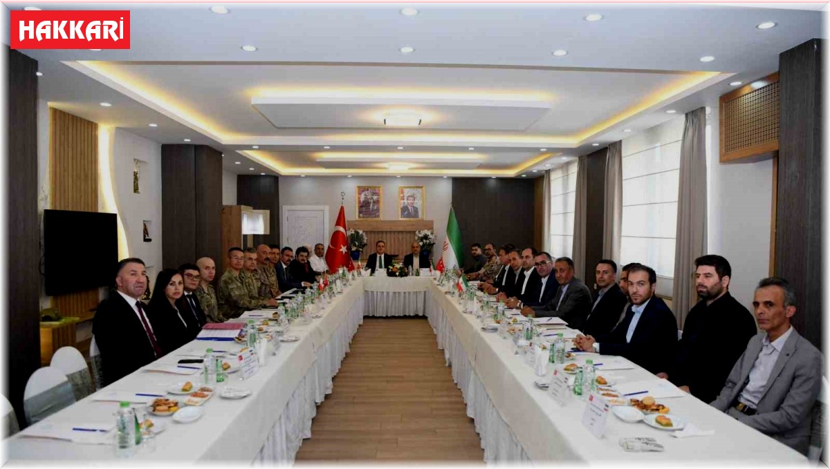 Türkiye-İran arsındaki "54. Alt Güvenlik Komite Toplantısı" Yüksekova'da yapıldı