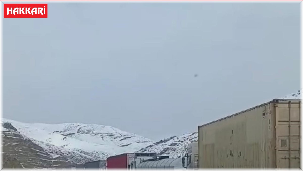 Türkiye-İran sınırında 10 kilometrelik tır kuyruğu