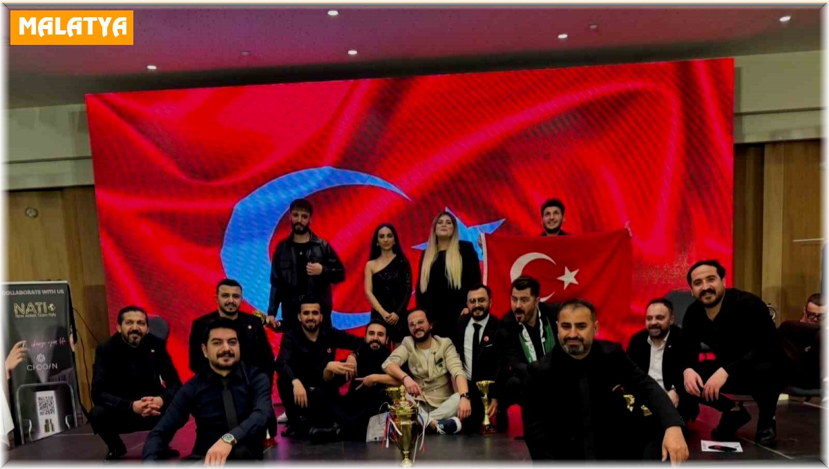 Türkiye Kuaför Milli Takımı, Avrupa Şampiyonu oldu