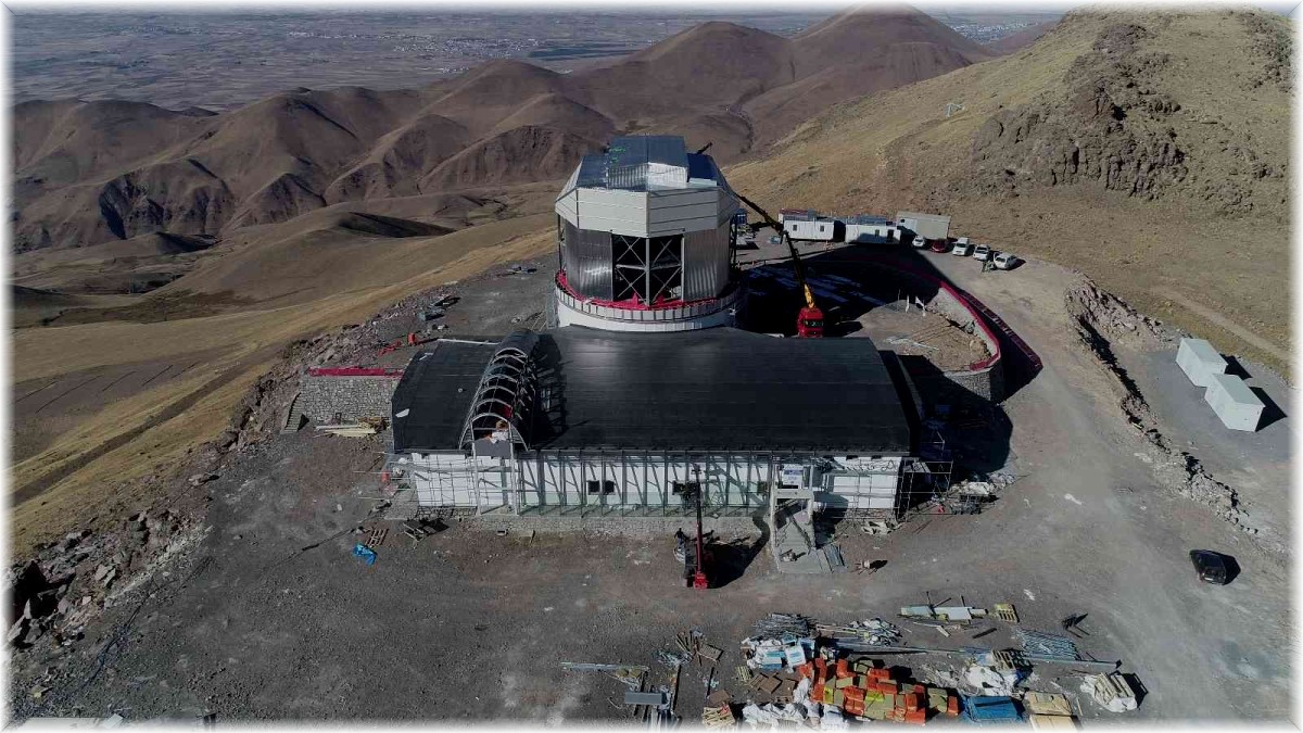 Türkiye'nin en büyük kızılötesi teleskobunda sona gelindi