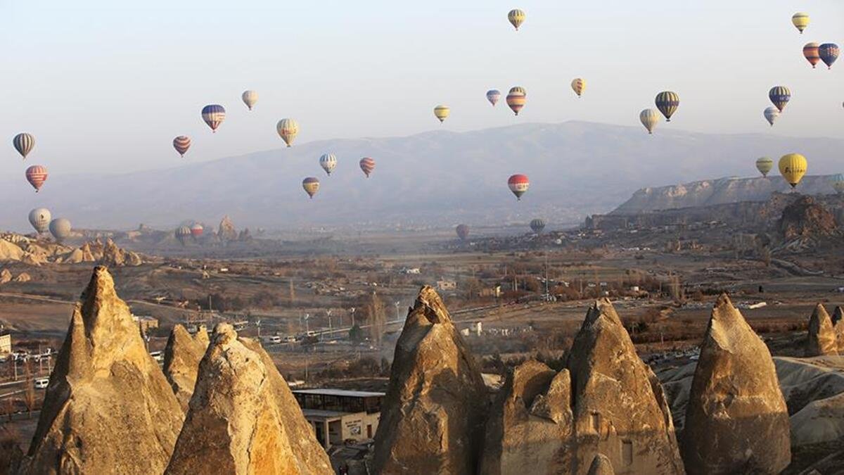 Türkiye'nin en romantik yeri 'Kapadokya'