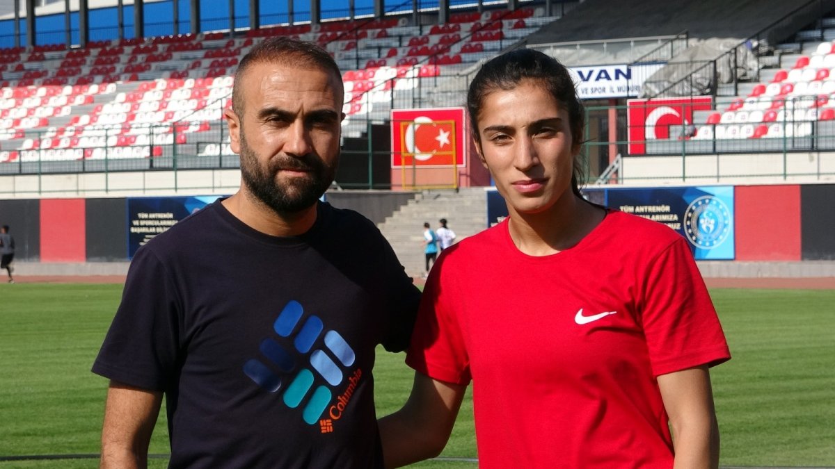 Türkiye rekortmeni milli sporcu Nevin İnce Avrupa Şampiyonası'na hazır