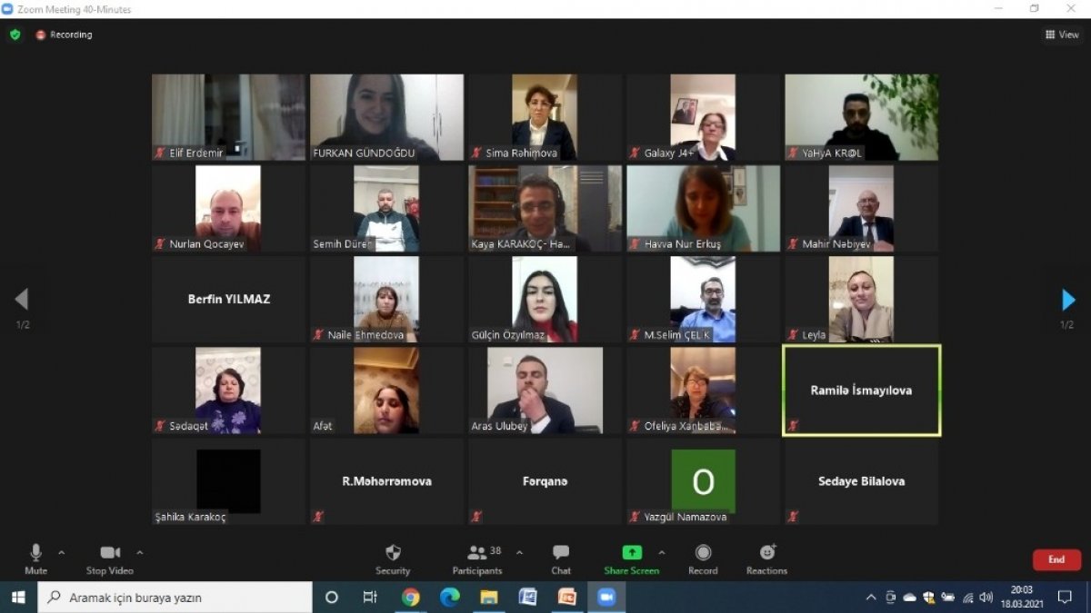 Türkiye ve Azerbaycanlı Öğretmenler eTwinning Projesinde Ağrı'da Buluştu