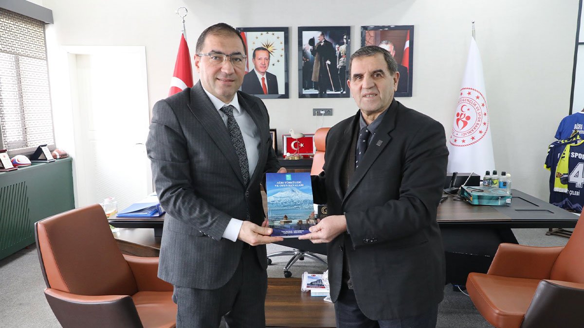 Türkiye Yardım Severler Derneği’nden Ağrı Gençlik ve Spor İl Müdürlüğü’ne kültürel ziyaret