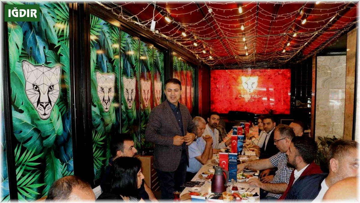 TÜRSAB başkan adayı Ali Bilir, Iğdır'da basın ve acente sahipleriyle buluştu