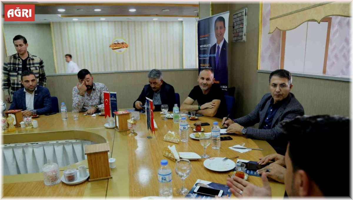 TÜRSAB Başkan Adayı Bilir, Ağrı'da acente sahipleriyle bir araya geldi