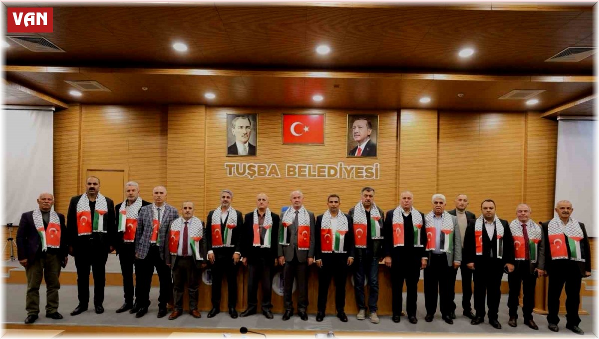 Tuşba Belediye Meclisi'nden İsrail'e kınama ve boykot kararı