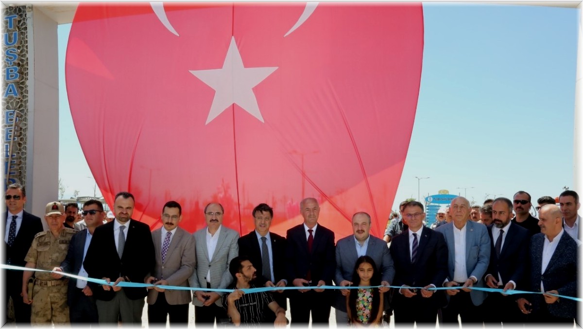 Tuşba Belediyesi büyük bir projesini daha hizmete açtı