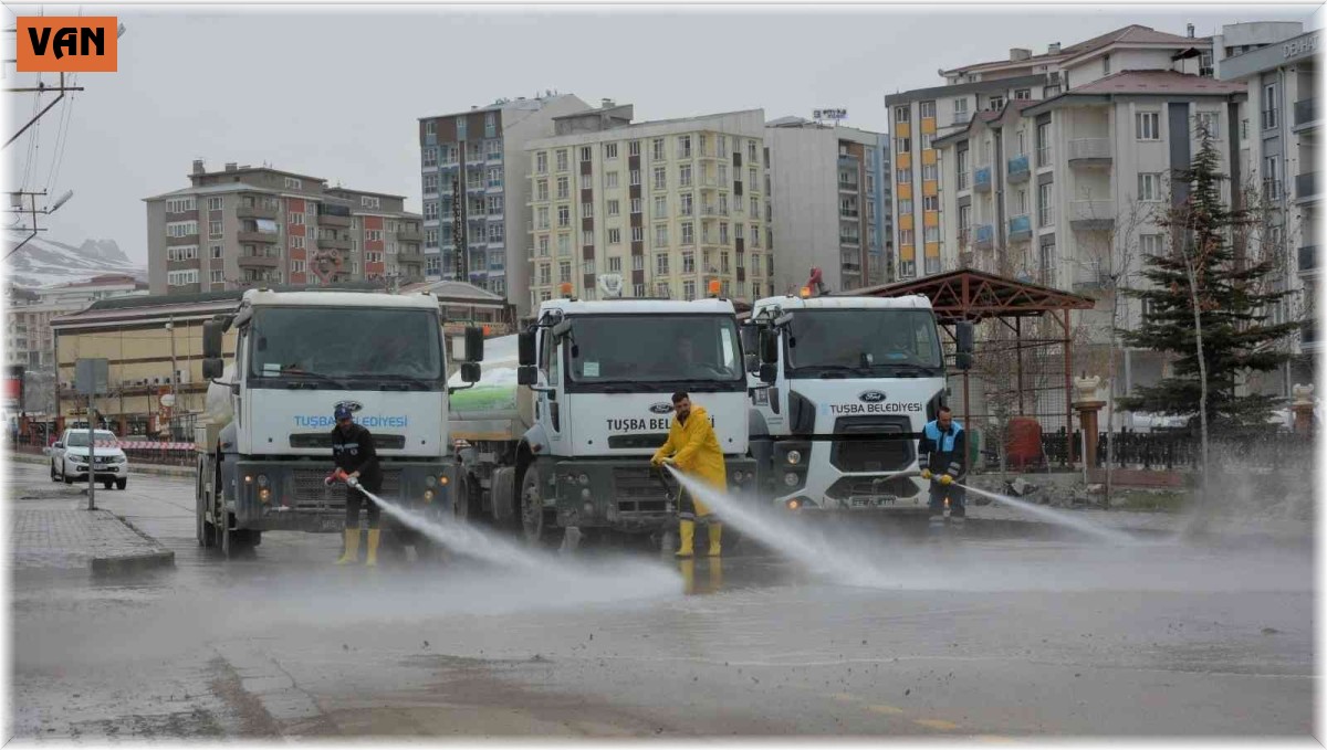 Tuşba Belediyesi'nden bahar temizliği
