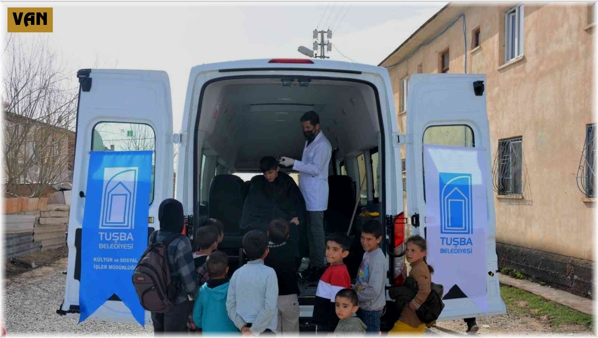 Tuşba Belediyesi'nden 'Mobil kuaförlük' hizmeti