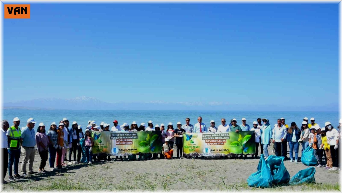 Tuşba Belediyesi'nden, 'temiz bir çevre için öğrencilerle el ele' kampanyası