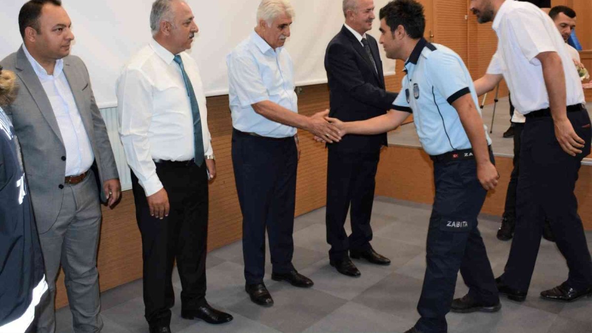 Tuşba Belediyesinde bayramlaşma