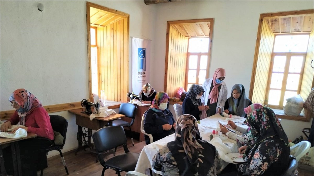 Tuşba Belediyesinden 'Ev Tekstili Ürünleri Hazırlama' kursu