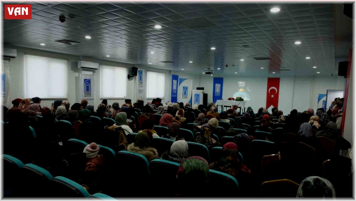 Tuşba Belediyesinden 'Miraç Kandili' programı