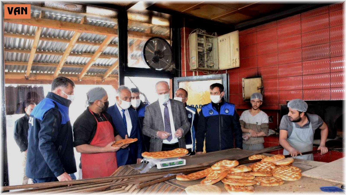 Tuşba Belediyesinden Ramazan ayı öncesi fırın denetimi